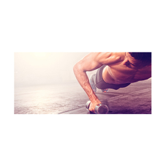 Painel Adesivo Academia Fitness Musculação - 0046pdt - Allodi
