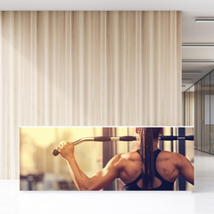 Painel Adesivo Academia Fitness Musculação - 0049pdt - comprar online