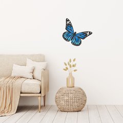 Adesivo de Parede Decorativo - Borboleta Azul - Sala - 004ir