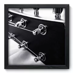 Quadro Decorativo com Moldura - Violão - 004qng