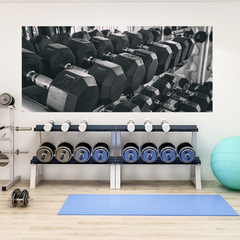 Painel Adesivo Academia Fitness Musculação - 0051pdt