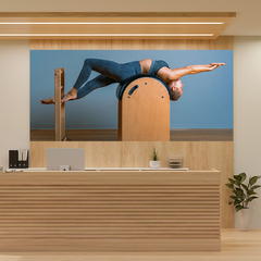Painel Adesivo Academia Fitness Pilates - 0054pdt na internet