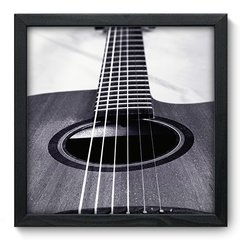 Quadro Decorativo com Moldura - Violão - 005qng