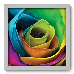 Quadro Decorativo com Moldura - Rosa - 006qnf - comprar online