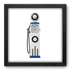Quadro Decorativo com Moldura - Bomba de Gasolina - 006qnv