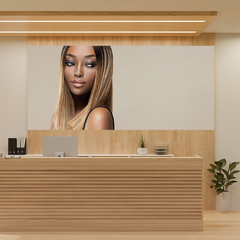 Painel Adesivo Salão de Beleza Cabelo Manicure - 0076pdt