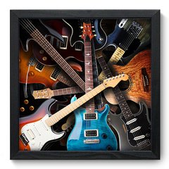 Quadro Decorativo com Moldura - Música - 007qng