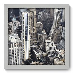 Quadro Decorativo com Moldura - Cidade - 007qnu - comprar online