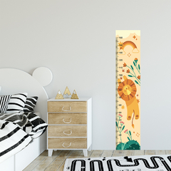 Régua de Crescimento Infantil Adesivo Safari Leão Menino Menina Bebê - 007reg - comprar online