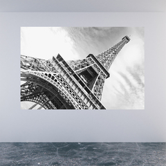 Adesivo de Parede Torre Eiffel França Mundo Painel Sala Escritório Quarto - 0084pad