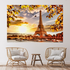 Imagem do Adesivo de Parede Torre Eiffel França Mundo Painel Sala Escritório Quarto - 0085pad