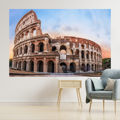 Imagem do Adesivo de Parede Roma Coliseu Mundo Painel Sala Escritório Quarto - 0089pad