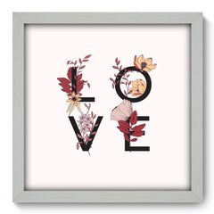 Quadro Decorativo com Moldura - Love - 008qnr - comprar online