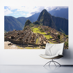 Adesivo de Parede Peru Machu Picchu Mundo Painel Sala Escritório Quarto - 0090pad - Allodi