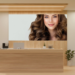 Painel Adesivo Salão de Beleza Cabelo Manicure - 0091pdt