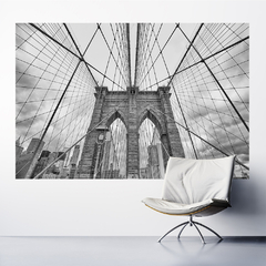Adesivo de Parede New York Nova Iorque Mundo Painel Sala Escritório Quarto - 0093pad