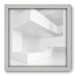 Quadro Decorativo com Moldura - Abstrato - 010qna - comprar online