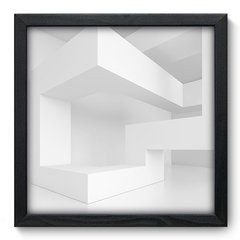 Quadro Decorativo com Moldura - Abstrato - 010qna