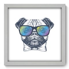 Quadro Decorativo com Moldura - Pug - 010qns - comprar online