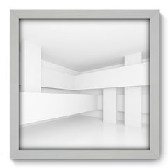 Quadro Decorativo com Moldura - Abstrato - 011qna - comprar online