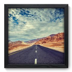 Quadro Decorativo com Moldura - Rodovia - 011qnp