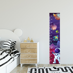 Régua de Crescimento Infantil Adesivo Astronauta Espaço Menino Menina Bebê - 011reg - comprar online