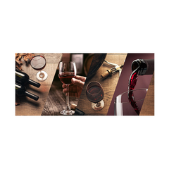Painel Adesivo Vinho Wine Adega - 0126pdt - Allodi