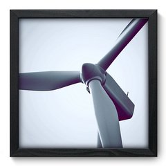 Quadro Decorativo com Moldura - Aerogerador - 013qnd