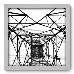 Quadro Decorativo com Moldura - Torre - 013qnu - comprar online