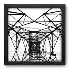 Quadro Decorativo com Moldura - Torre - 013qnu