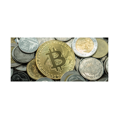 Painel Adesivo Mercado Financeiro Bitcoin Economia - 0147pdt - Allodi