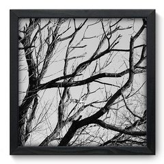 Quadro Decorativo com Moldura - Galhos - 014qnd