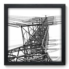 Quadro Decorativo com Moldura - Torre - 014qnu