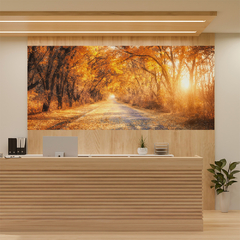 Painel Adesivo Paisagem Natureza Sala - 0158pdt