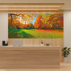 Painel Adesivo Paisagem Natureza Sala - 0159pdt