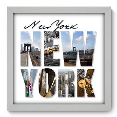 Quadro Decorativo com Moldura - New York - 015qnm - comprar online