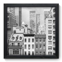 Quadro Decorativo com Moldura - Cidade - 015qnu