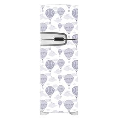 Adesivo Decorativo de Geladeira - Nuvens e Balões - 016gel