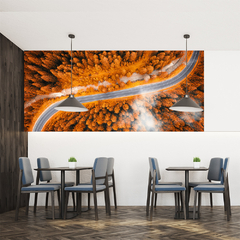 Painel Adesivo Paisagem Natureza Sala - 0179pdt - comprar online