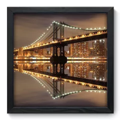 Quadro Decorativo com Moldura - New York - 017qnm