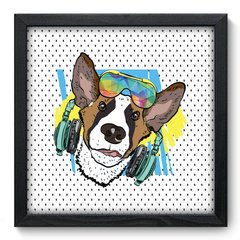 Quadro Decorativo com Moldura - Cachorro - 017qns