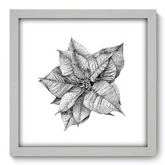 Quadro Decorativo com Moldura - Flor - 019qnf - comprar online
