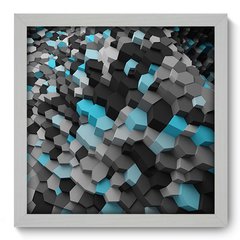 Quadro Decorativo com Moldura - Abstrato - 020qna - comprar online