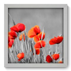 Quadro Decorativo com Moldura - Flores - 020qnf - comprar online