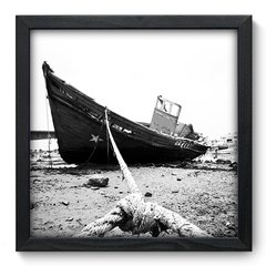 Quadro Decorativo com Moldura - Barco - 020qnp