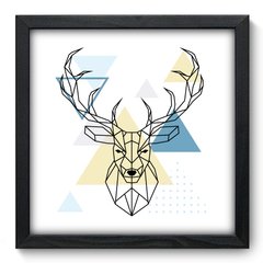 Quadro Decorativo com Moldura - Deer - 021qns