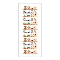 Adesivo Decorativo de Porta - Prateleiras de Brinquedo - 022cnpt na internet