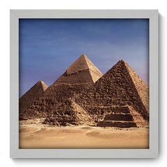Quadro Decorativo com Moldura - Pirâmides - 024qnm - comprar online