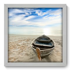 Quadro Decorativo com Moldura - Praia - 025qnp - comprar online