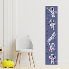 Régua de Crescimento Infantil Adesivo Astronauta Espaço Menino Menina Bebê - 026reg na internet